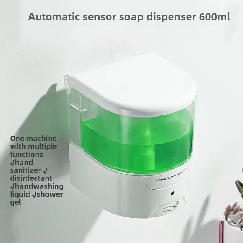Dishwasher Detergent Dispenser Automatic Touchless Induction Hand Soap Liquid Soap Holder Soap Dispenser Equipped With 2 screws Peaceful Pleasures Health and Wellness