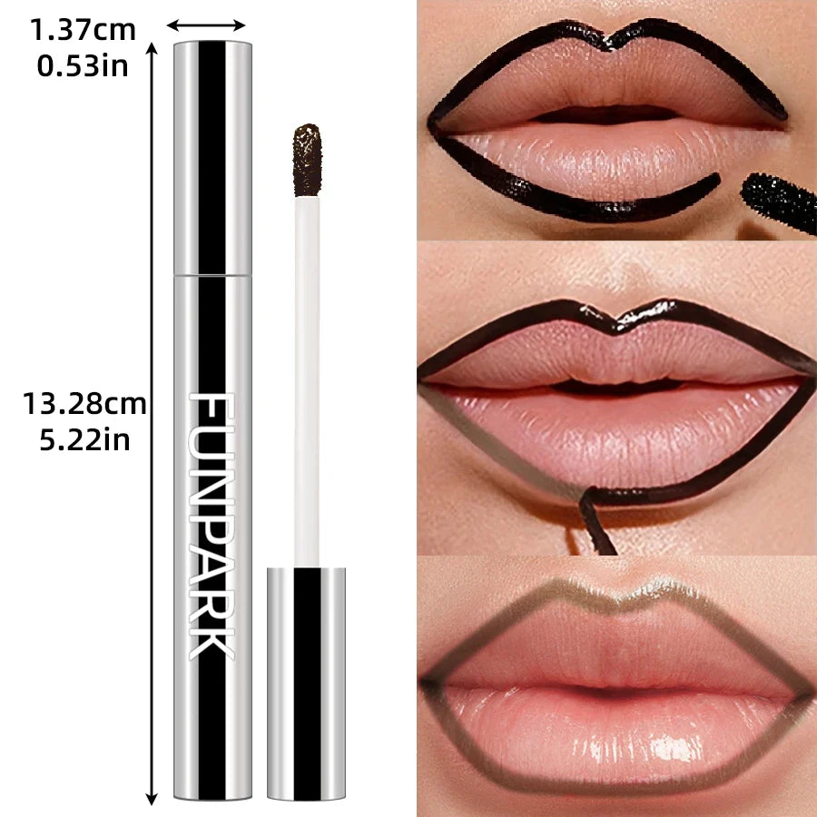 FUNPARK Korean Peel-Off Matte Lip Tint – 5 Colors, Waterproof