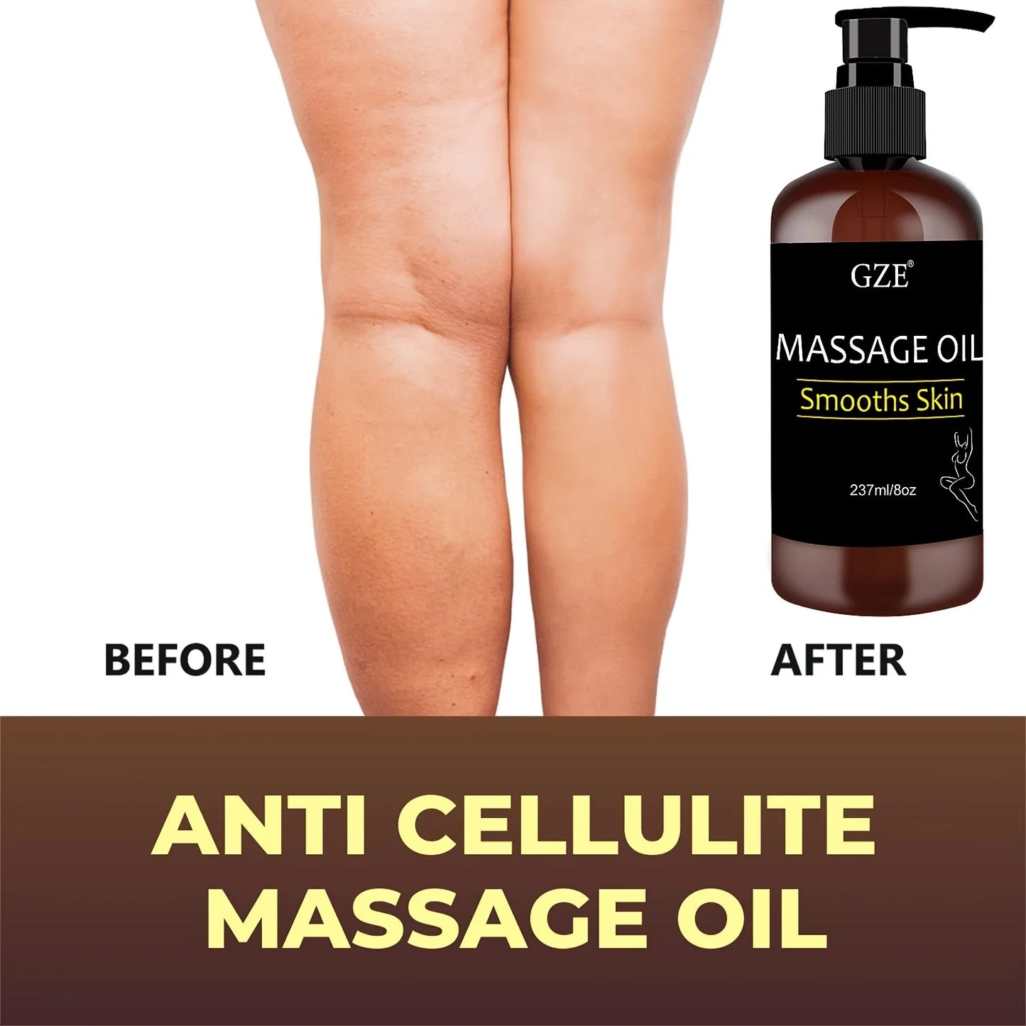 GZE Collagen & Stem Cell Body Massage Oil – Firming Moisturizer