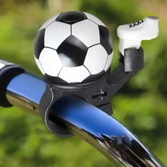 Kids' Football Cartoon Bicycle Bell | Mini Handlebar Bike Bell Bicycle Bell Peaceful Pleasures Health and Wellness