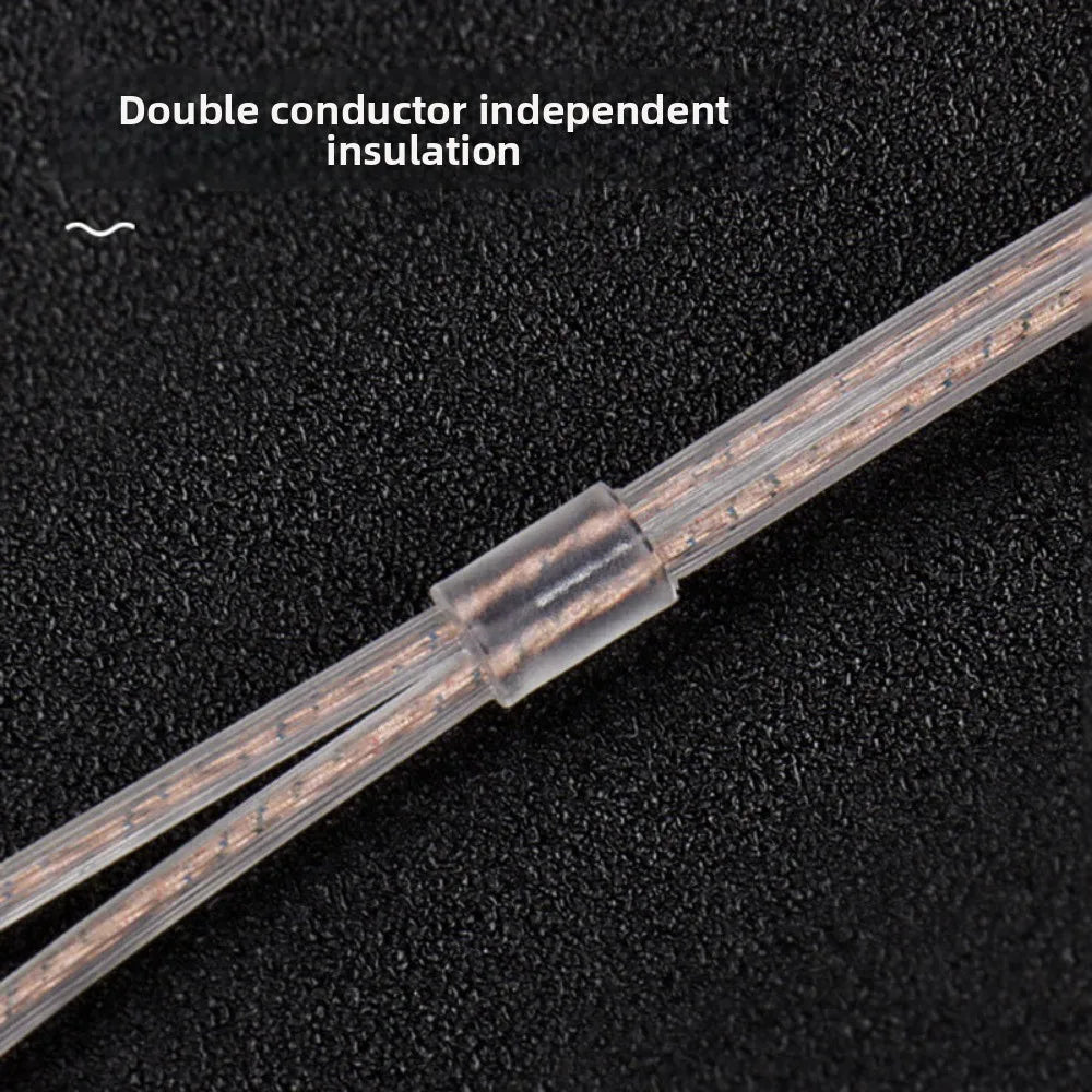 3.5MM KZ Earphones Cables Upgrade with Microphone KZ Headphones Wire High-Purity 2PIN Wired Earphones Cables For KZ/TRN/CCA Peaceful Pleasures Health and Wellness