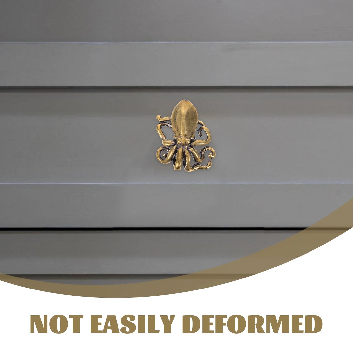 Octopus Shape Cabinet Knob Door Handle Furniture Pulls Decorative Cabinet Knob Steampunk Drawer Handles For Furniture Hardware Peaceful Pleasures Health and Wellness