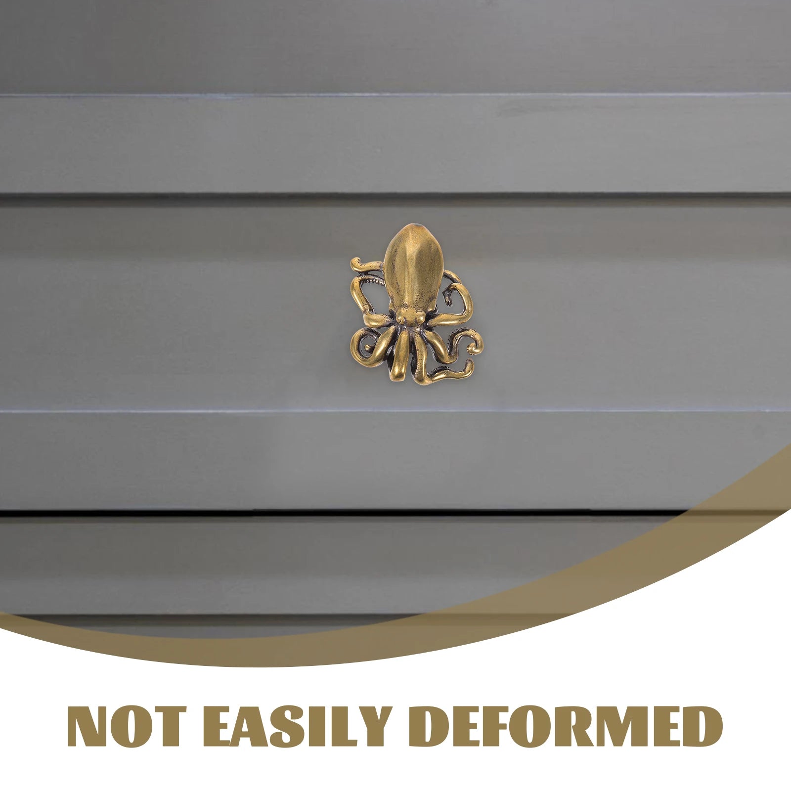 Octopus Shape Cabinet Knob Door Handle Furniture Pulls Decorative Cabinet Knob Steampunk Drawer Handles For Furniture Hardware Peaceful Pleasures Health and Wellness