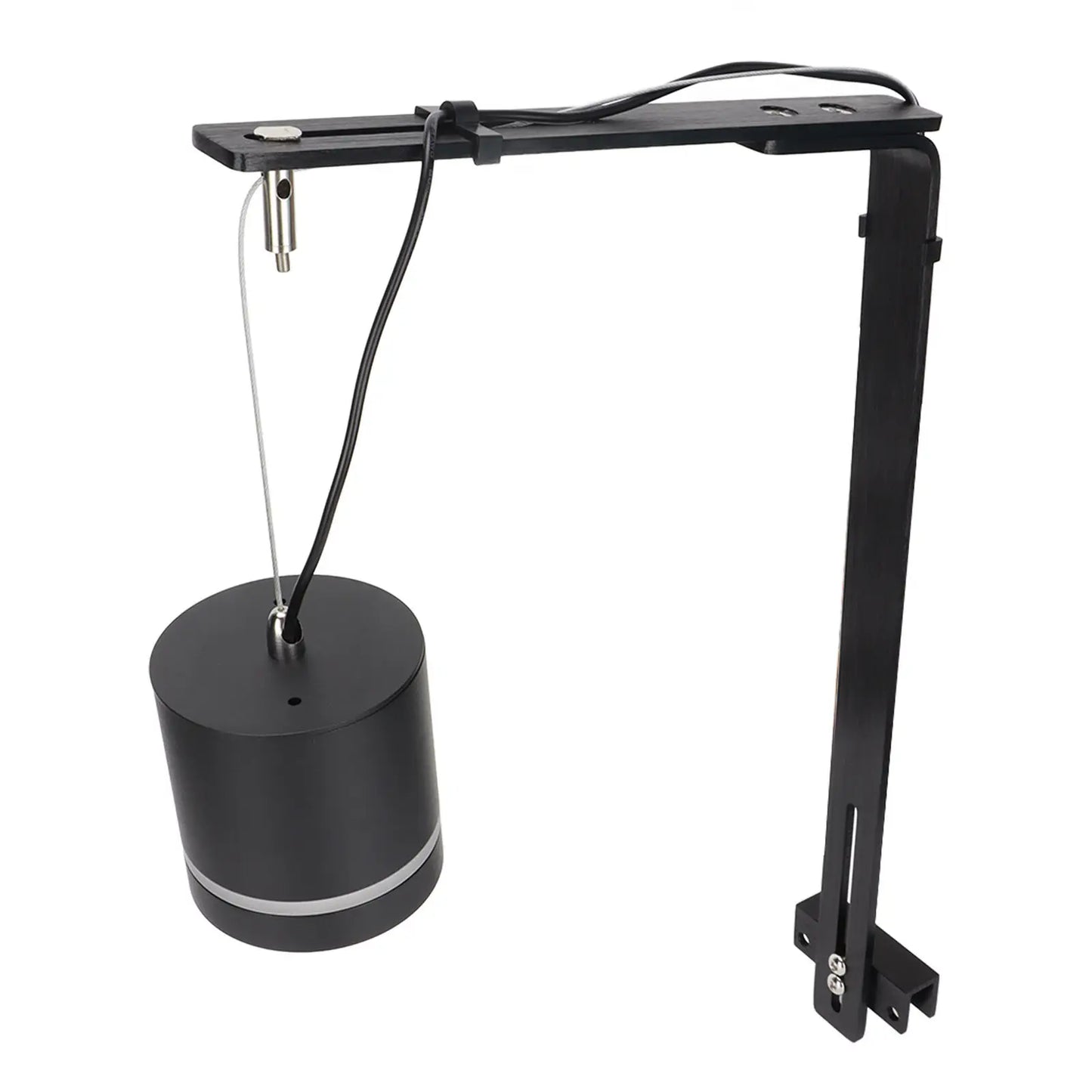 0-1.3mm Chickness Clip-on Fish Tank Lamp Holder Aluminum Alloy Rust-proof Light Bracket Aquarium Chandelier Hanging Rack Peaceful Pleasures Health and Wellness