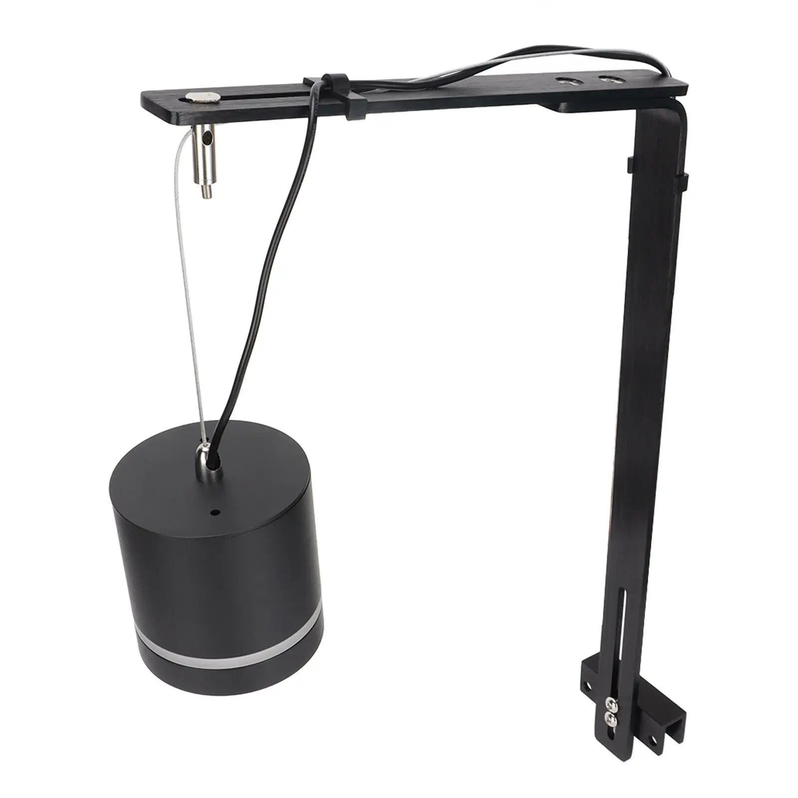0-1.3mm Chickness Clip-on Fish Tank Lamp Holder Aluminum Alloy Rust-proof Light Bracket Aquarium Chandelier Hanging Rack Peaceful Pleasures Health and Wellness