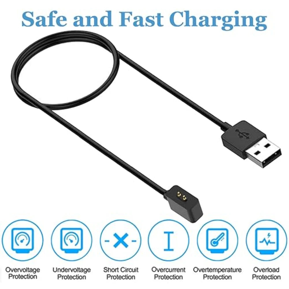 USB Charger for Xiaomi Mi Band 8/8 Pro/9 & Redmi Band 2 Peaceful Pleasures Health and Wellness