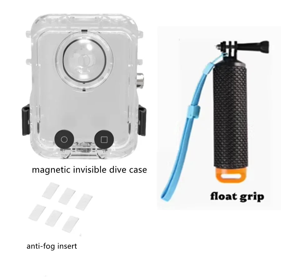 DJI Osmo 360 Waterproof Dive Case – 40M Invisible Housing