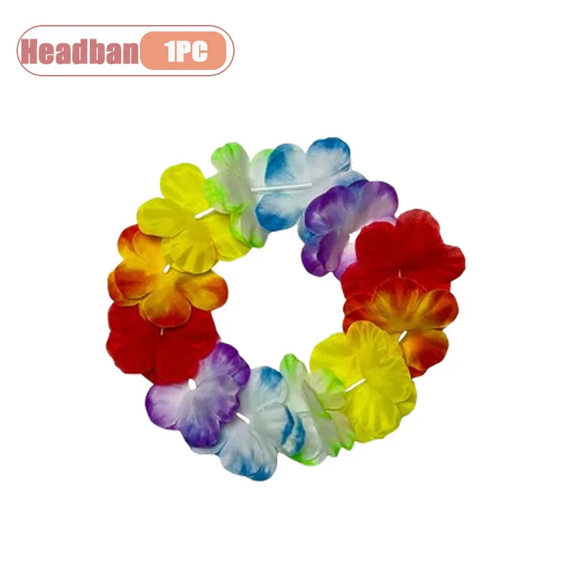 Faux Flower Headband & Wristband Set | Floral Crown Corsage
