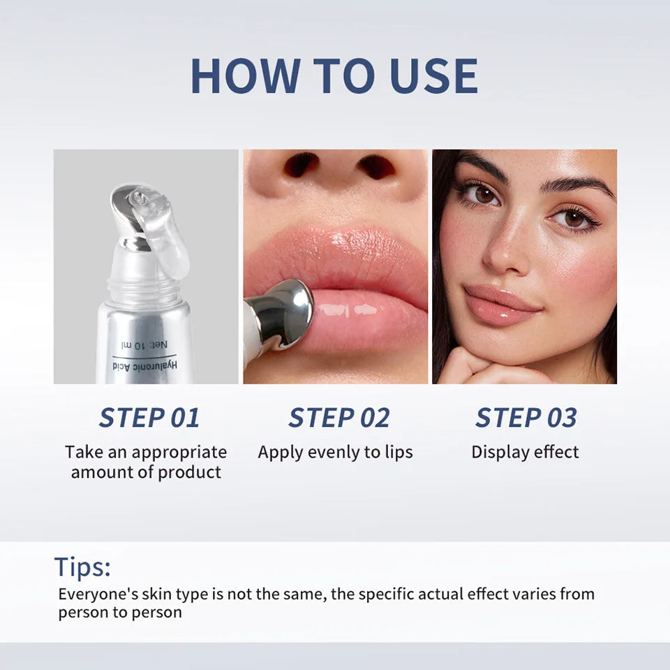 Hyaluronic Acid Lip Plumping Gloss – Volumizing & Hydrating