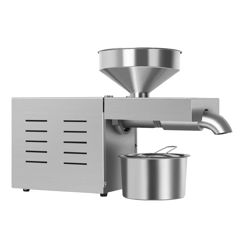 R3 Stainless Steel Oil Press Machine 500–1500W | Home & Commercial