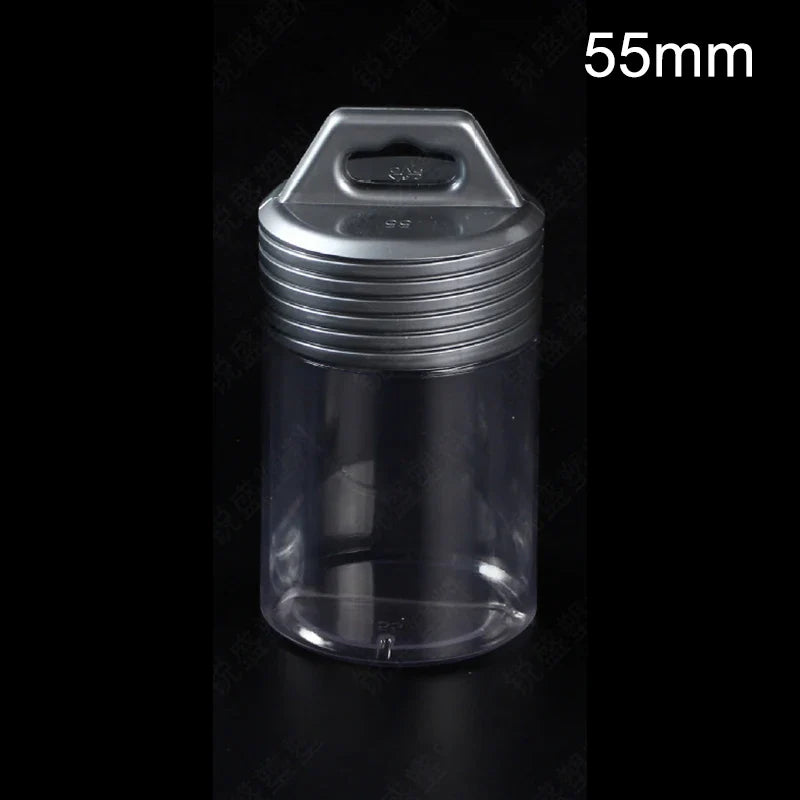 Modular Transparent Plastic Storage Bottles for Small Parts
