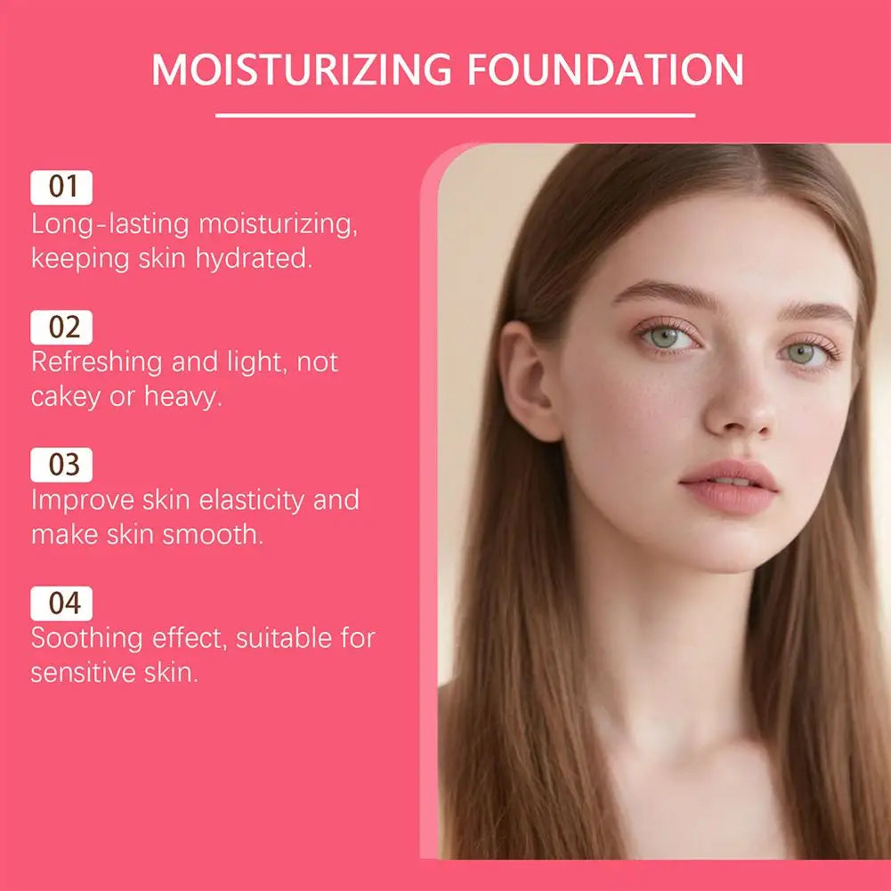 Matte Foundation Cream – Lightweight, Moisturizing & Oil Control
