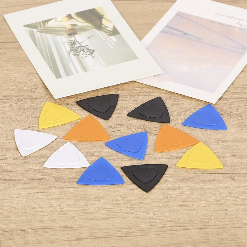 Guitar Triangle Pick ABS 3-in-1 Multifunctional Electric Multipurpose