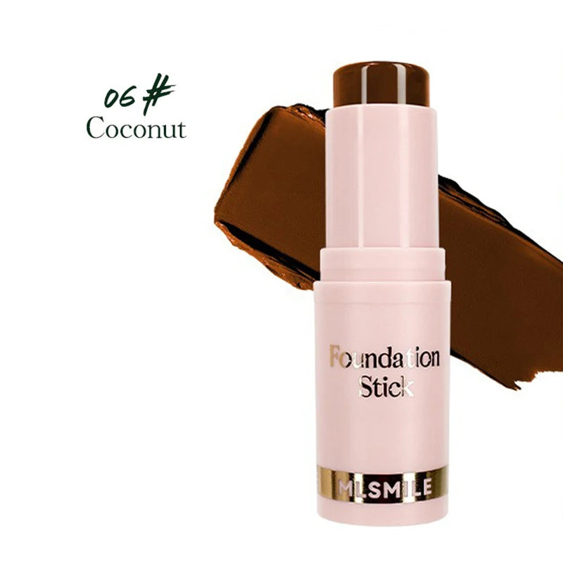 Full Coverage Stick Foundation – Matte Oil-Control Concealer