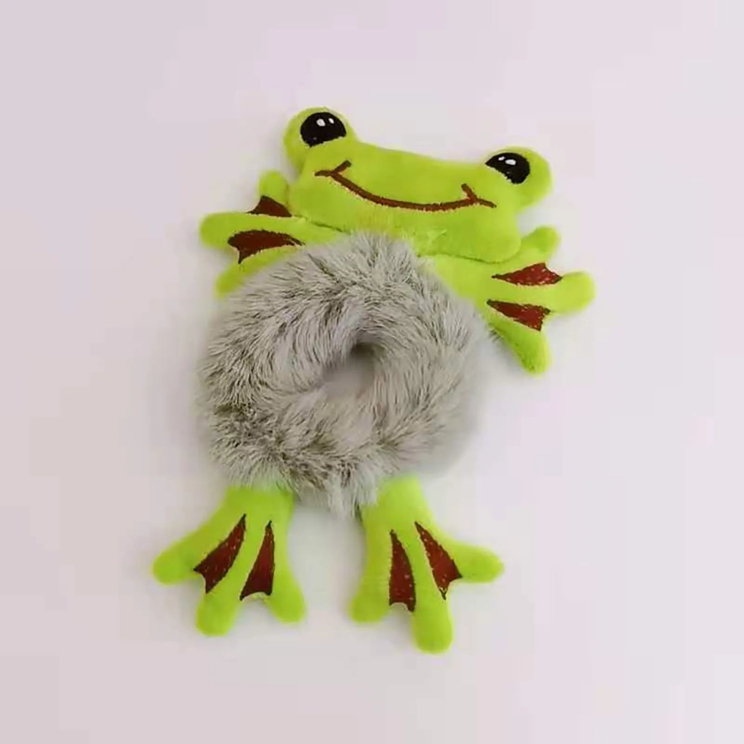 2023 Women's Fashion Plush Hair Tie Cute 3D Cartoon Tie Hair Headrope Horsetail Pouch Peaceful Pleasures Health and Wellness