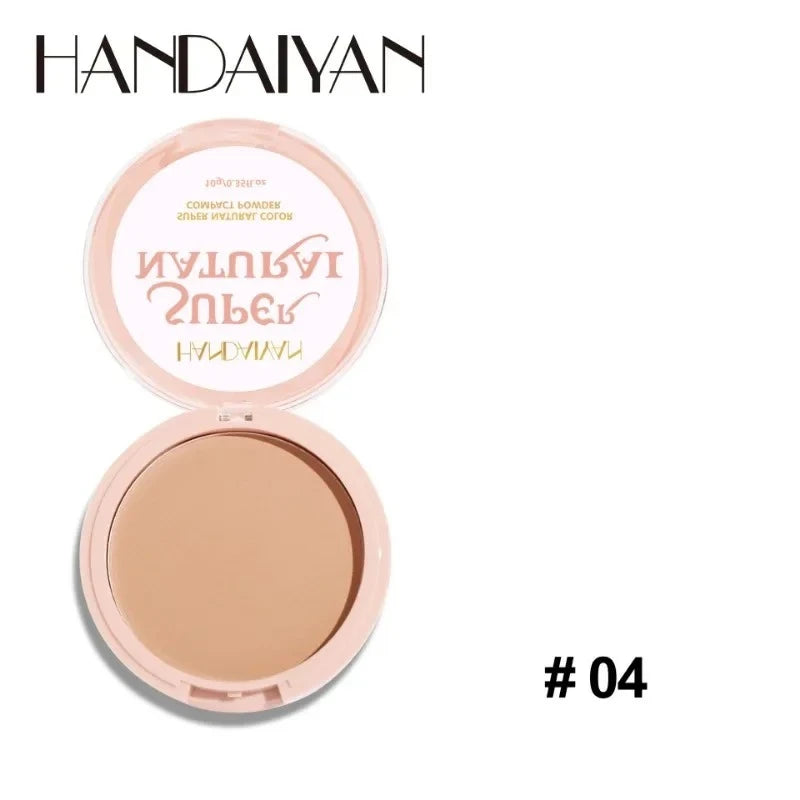 Handaiyan Matte Pressed Powder Foundation – 8 Shades, Oil Control