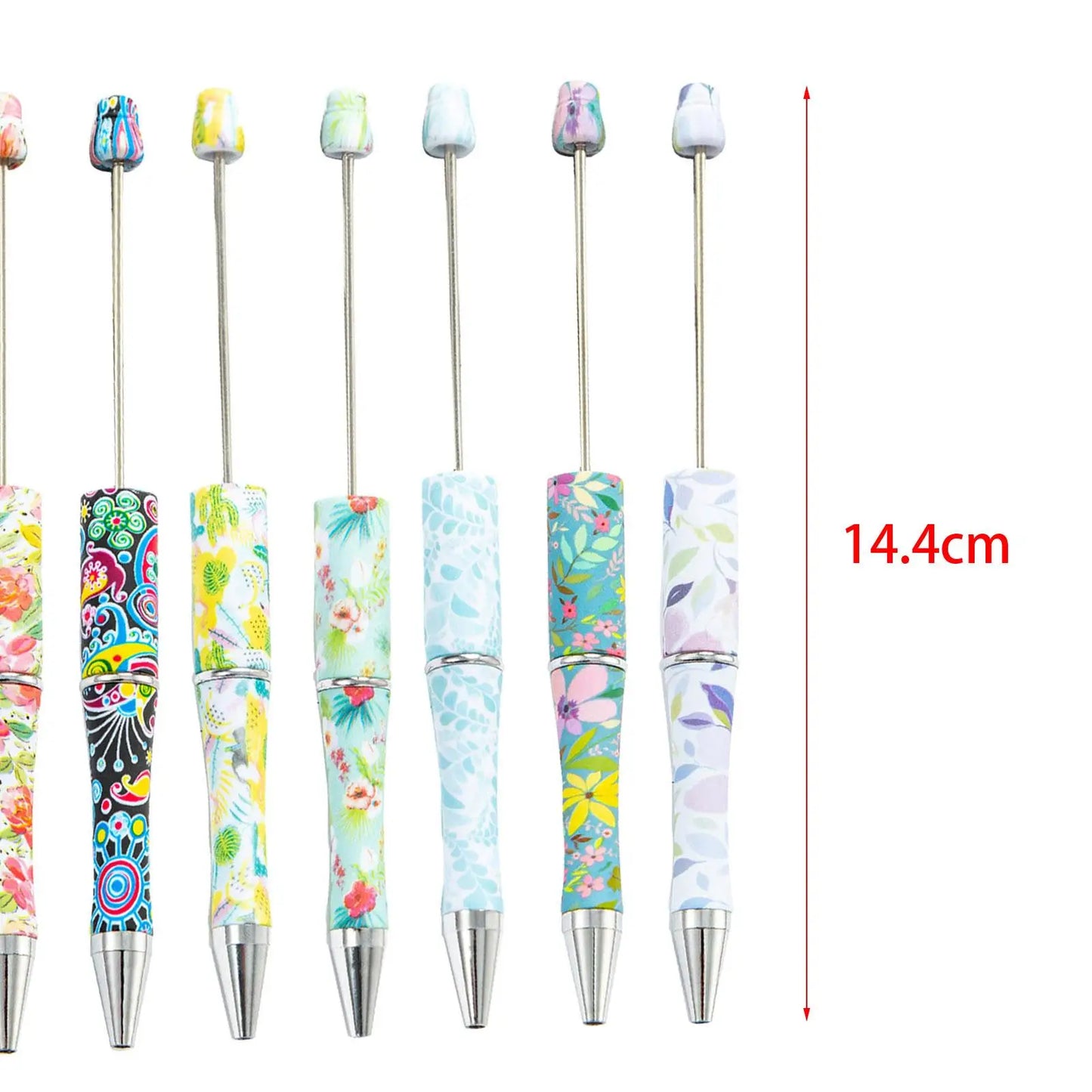 10-Pack Beadable Ballpoint Pens – DIY Bead Pens for Writing