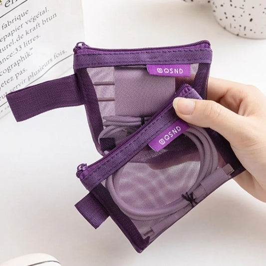 Multipurpose Mesh Storage Bag – Breathable Nylon Organizer Pouch Mesh Storage Pouch Oasis Select