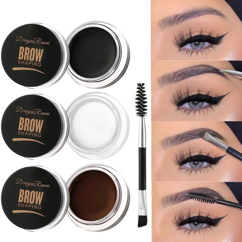 3D Waterproof Eyebrow Cream Gel Wax | Matte Natural Tint