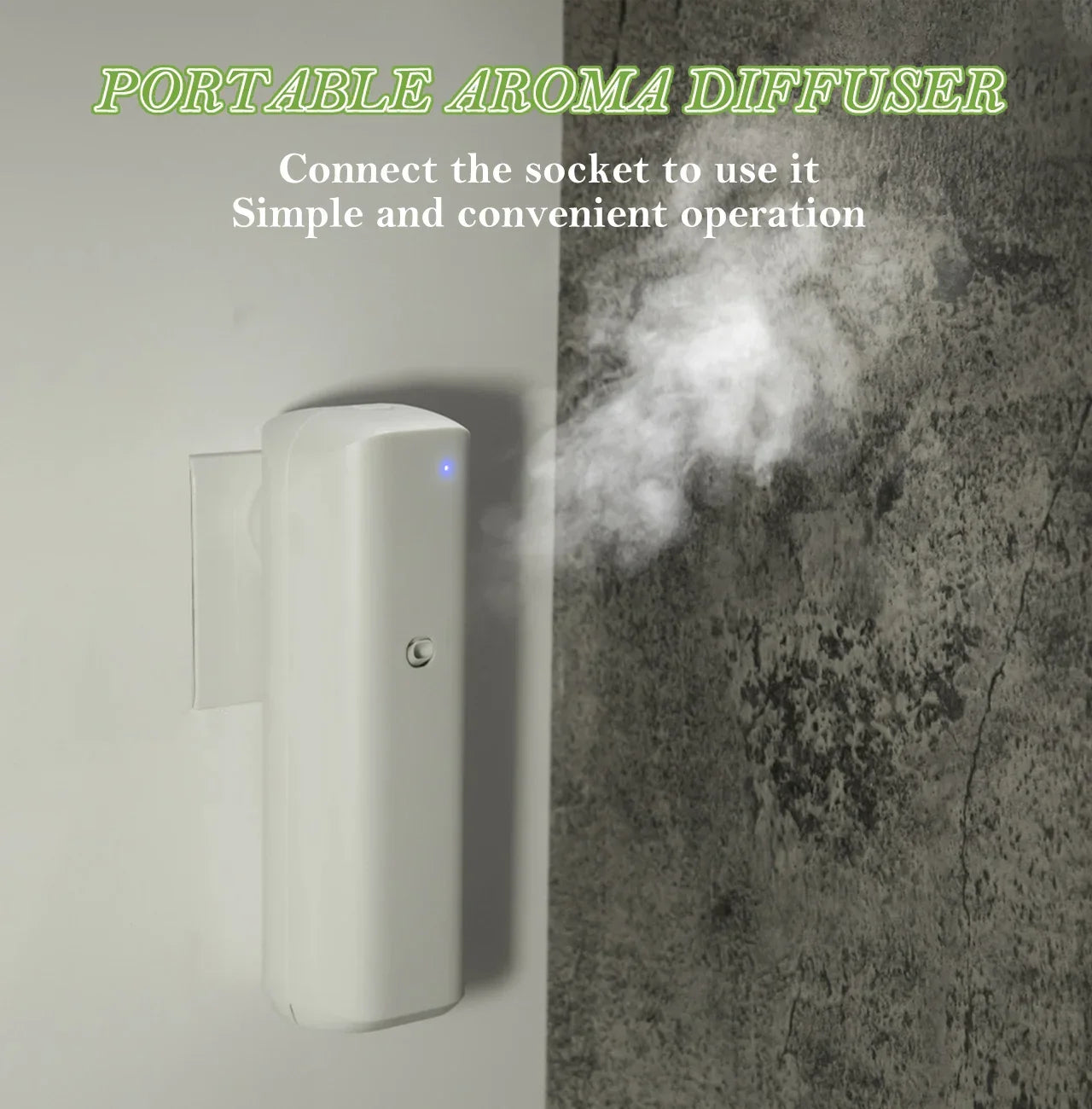 NAMSTE Plug-In Bluetooth Scent Diffuser – 500 SQFT Peaceful Pleasures Health and Wellness