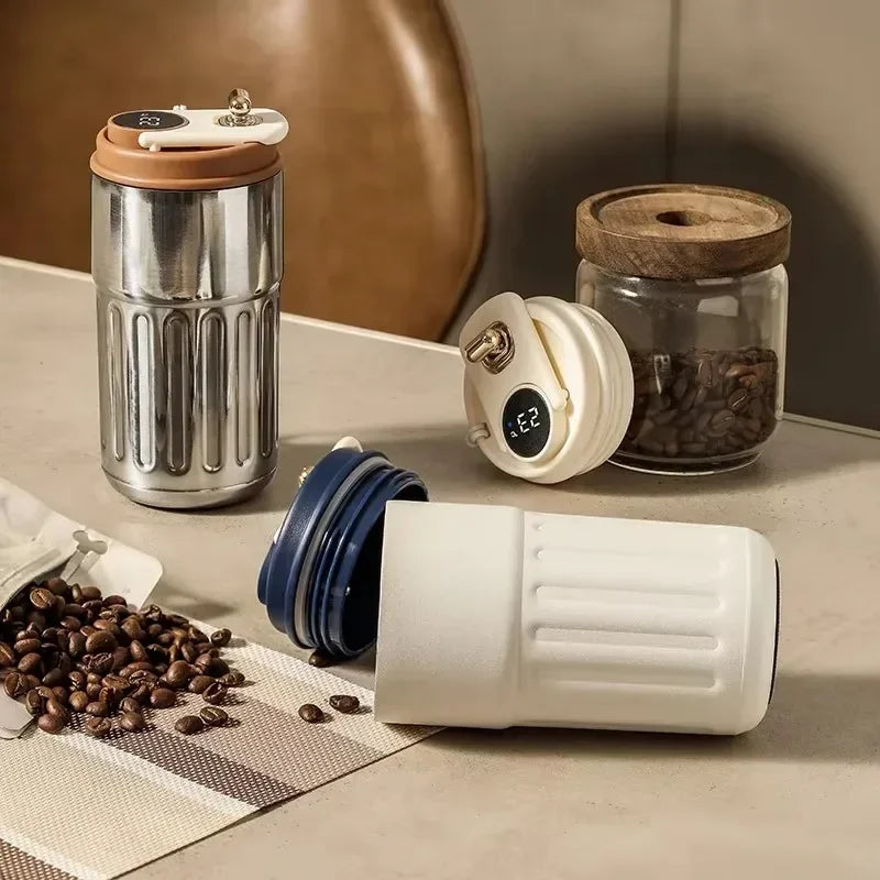 Stainless Steel Vacuum Insulated Thermos Mug 500ml Vacuum Thermos Mug Peaceful Pleasures Health and Wellness