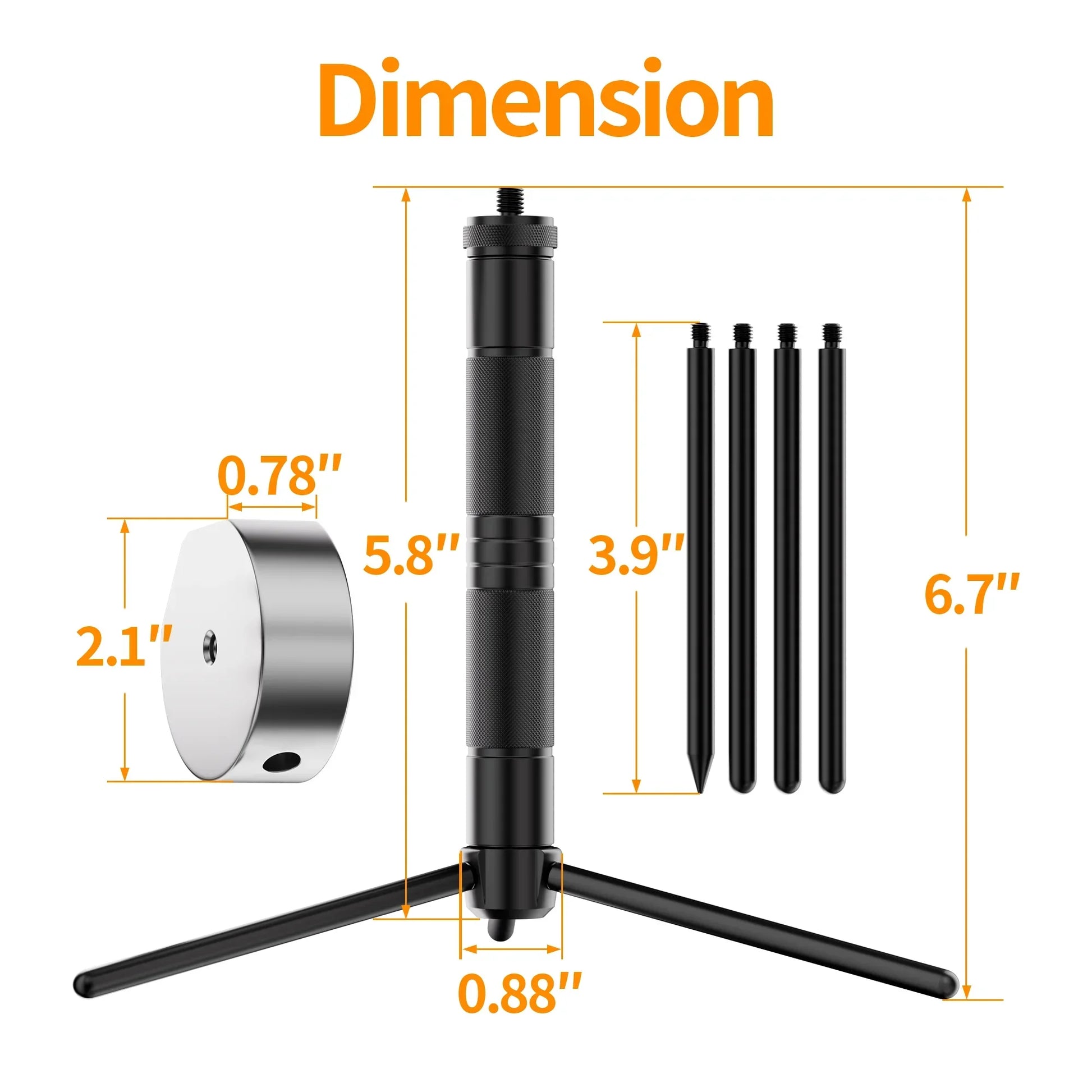 Starlink Mini Tripod Mount Lightweight with Starlink Tripod Stand Adapter Easy Carrying Ground Mount Kit Peaceful Pleasures Health and Wellness