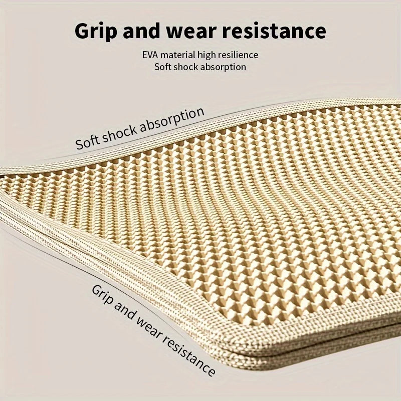 1Pc Large Size Cat Litter Mat-Advanced Honeycomb Double Layer Design,Urine Waterproof,Easy Cleaning,Scatter Control,Stay Clean Peaceful Pleasures Health and Wellness