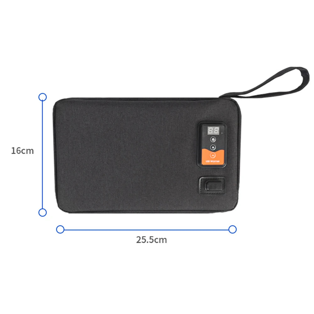 Portable USB Baby Wipe Warmer | Adjustable Temp & Large Cap