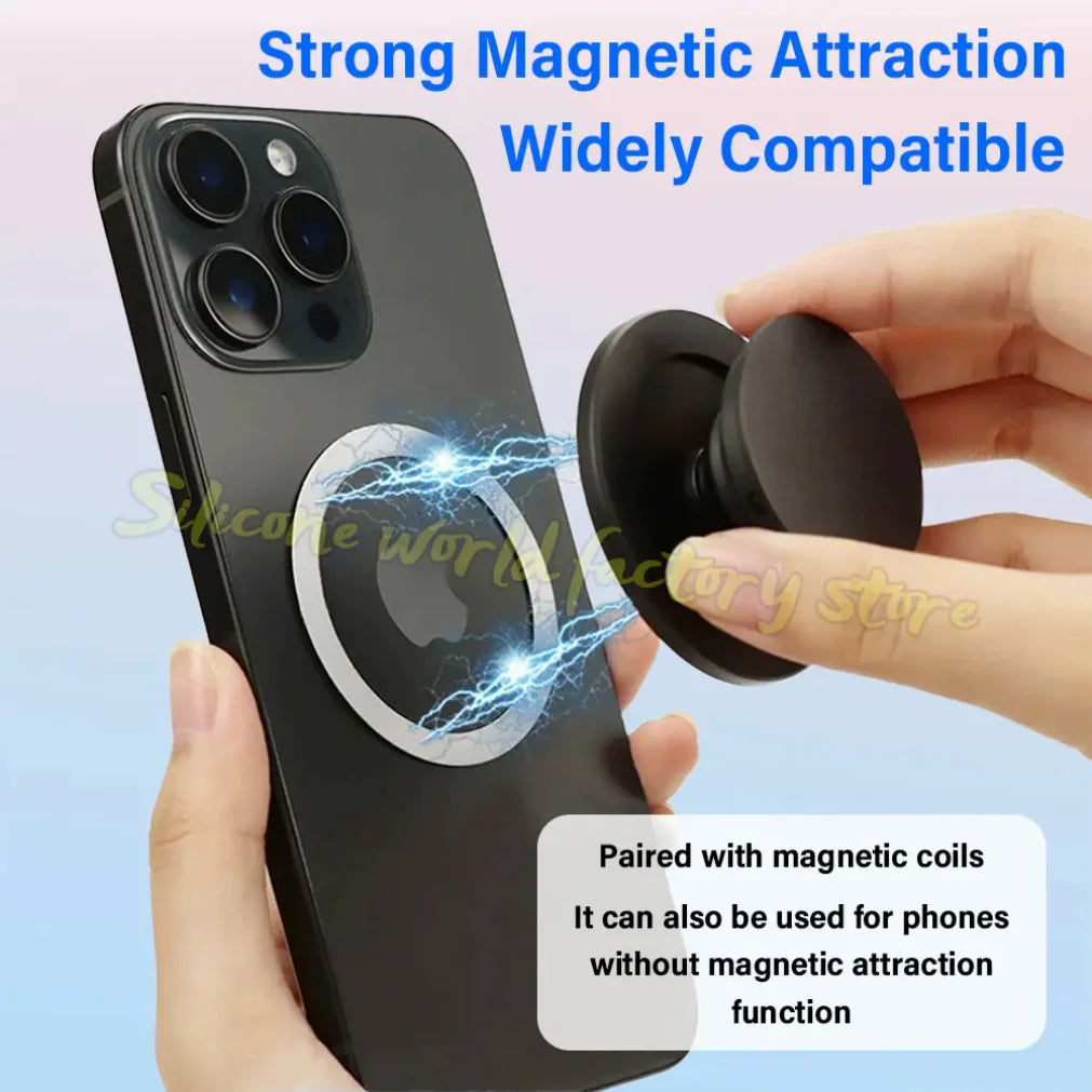 Magnetic Folding Phone Grip Ring Stand for MagSafe