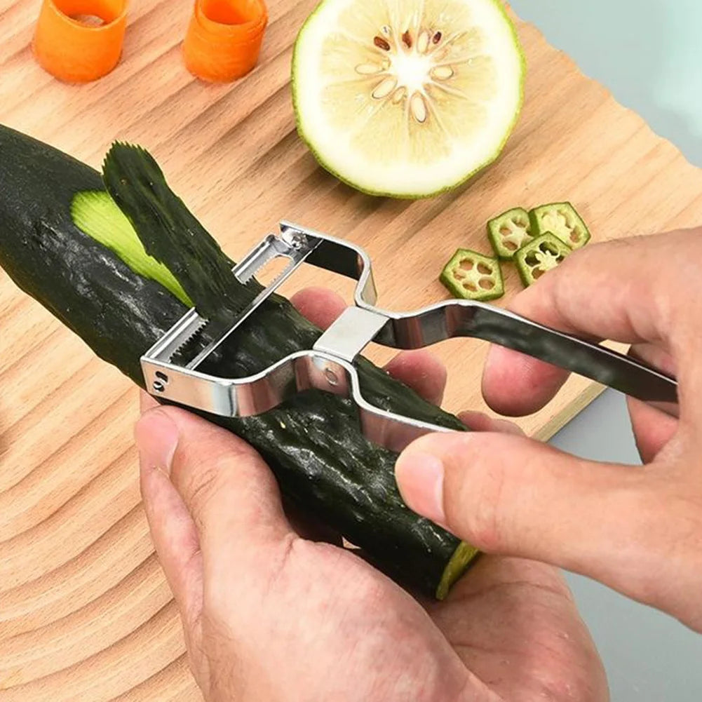 Stainless Steel Vegetable Fruit Peeler Cabbage Grating Salad Slicer