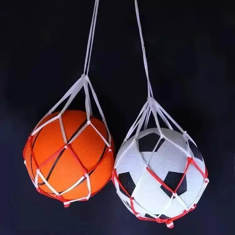 Single Ball Carrying Net Bag Basketball Soccer Football Mesh Storage Bag Portable Sports Ball Holder Volleyball Bag Peaceful Pleasures Health and Wellness