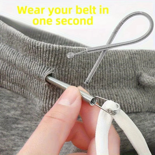 Bendable Spring Drawstring Threader Flexible Metal Elastic Band Peaceful Pleasures Health and Wellness
