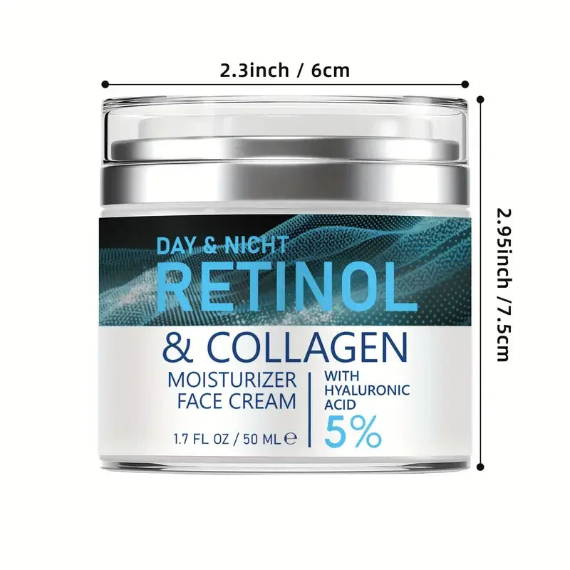 ENVISHA Retinol Collagen Face Cream – Anti-Aging & Moisturizing Peaceful Pleasures Health and Wellness