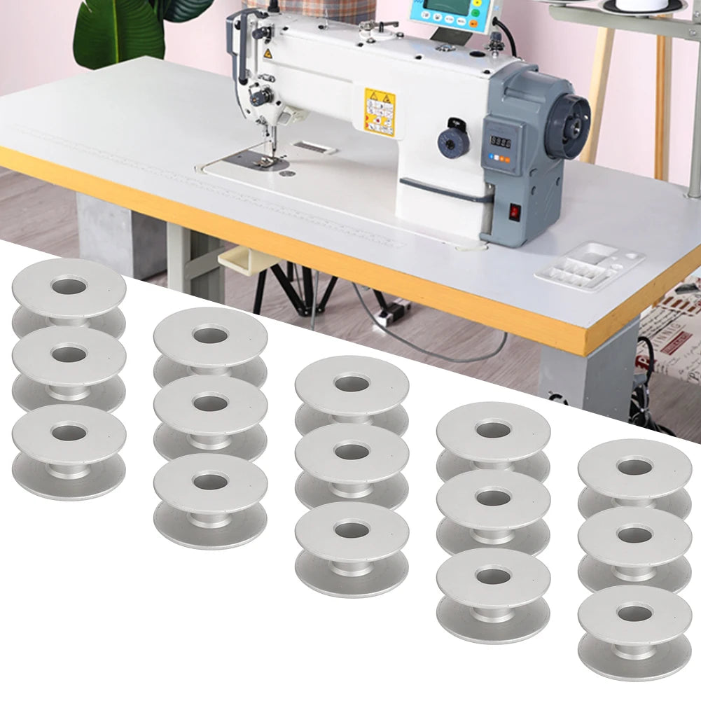 Metal Bobbins Flat Embroidery Car Sewing Machine Replacement