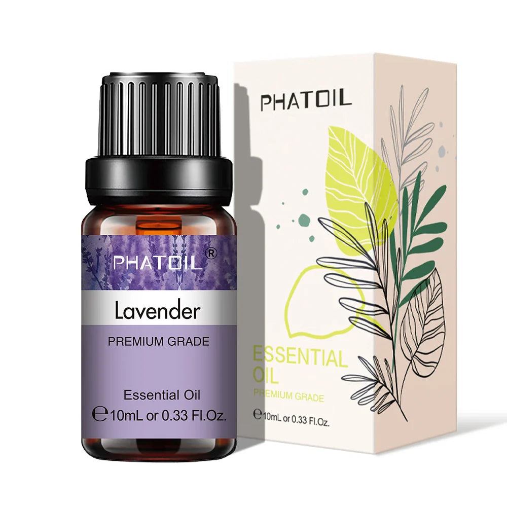 PHATOIL 10ml Pure Essential Oil – Diffuser & Aromatherapy
