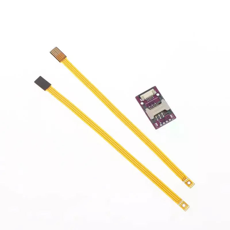Solderable eSIM PCB Chip to External Card Holder Extension Cable