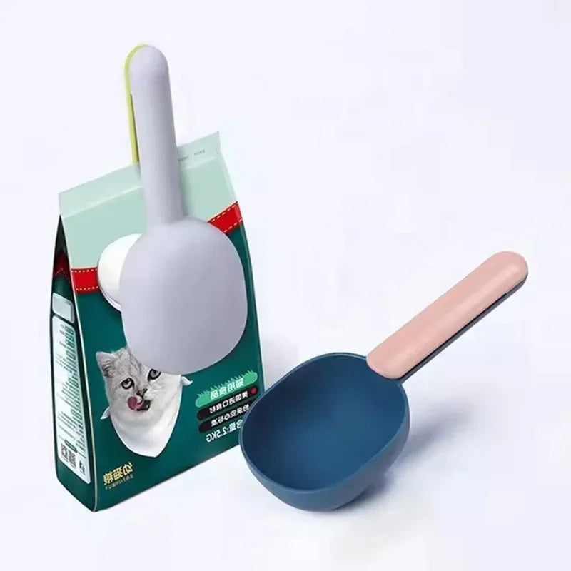 Pet Food Scoop with Clip Handle | Dog & Cat Food Shovel Pet Food Scoop Peaceful Pleasures Health and Wellness