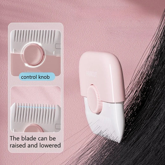 2-in-1 Hair Cutting & Thinning Comb | Split End Trimmer Hair Trimming Comb Peaceful Pleasures Health and Wellness
