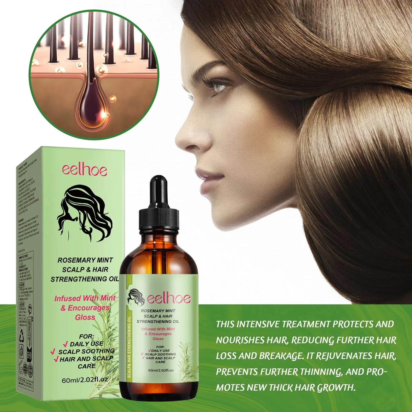 Rosemary Essential Oil for Hair – Nourishes, Smoothes & Repairs
