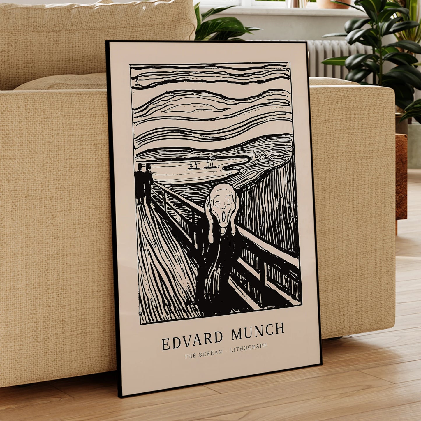 Edvard Munch The Scream Canvas Wall Art Print | Home Decor