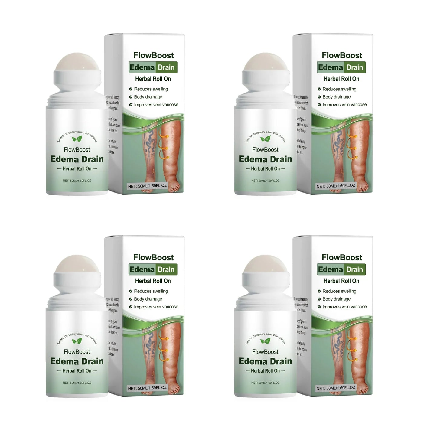 Varicose Vein Relief Roller – Reduce Spider Veins & Swelling