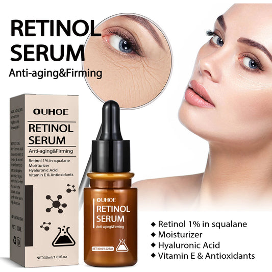 Retinol Anti-Aging Face Serum – Wrinkles, Firming & Glow Retinol Face Serum Peaceful Pleasures Health and Wellness