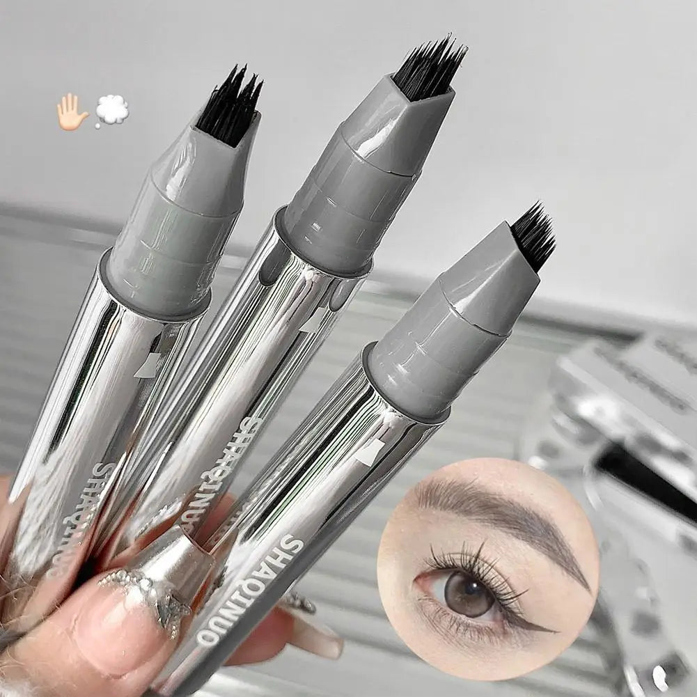 Microblading Eyebrow Pen – Waterproof, Hair-Like Strokes, Long-Lasting
