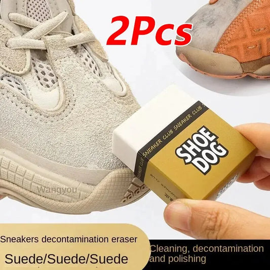 2-Pack Shoe Cleaning Eraser – Suede, Leather & Fabric Care Shoe Cleaning Eraser Oasis Select