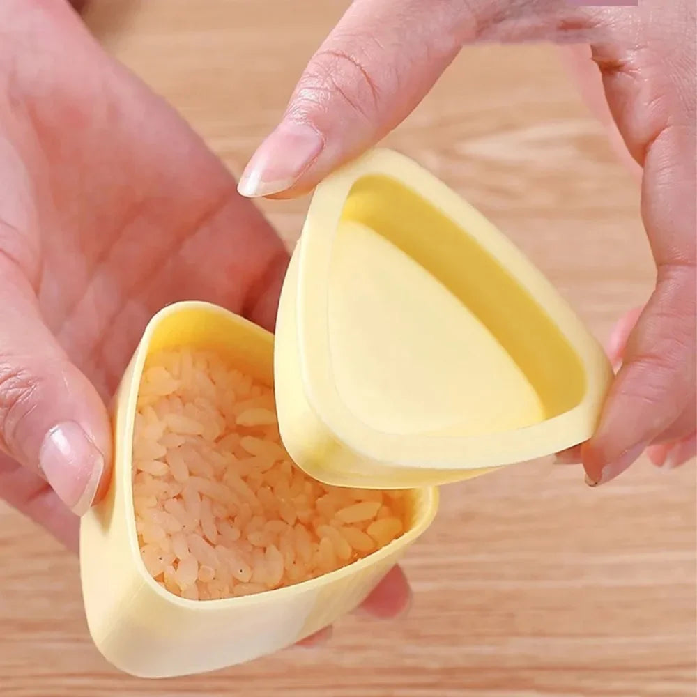 Onigiri Rice Ball Mold Set – Triangle Sushi & Kimbap Press