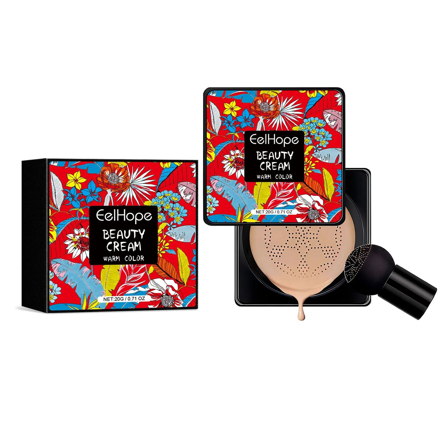 Eelhope Mushroom Air Cushion CC Cream – Waterproof & Oil Control
