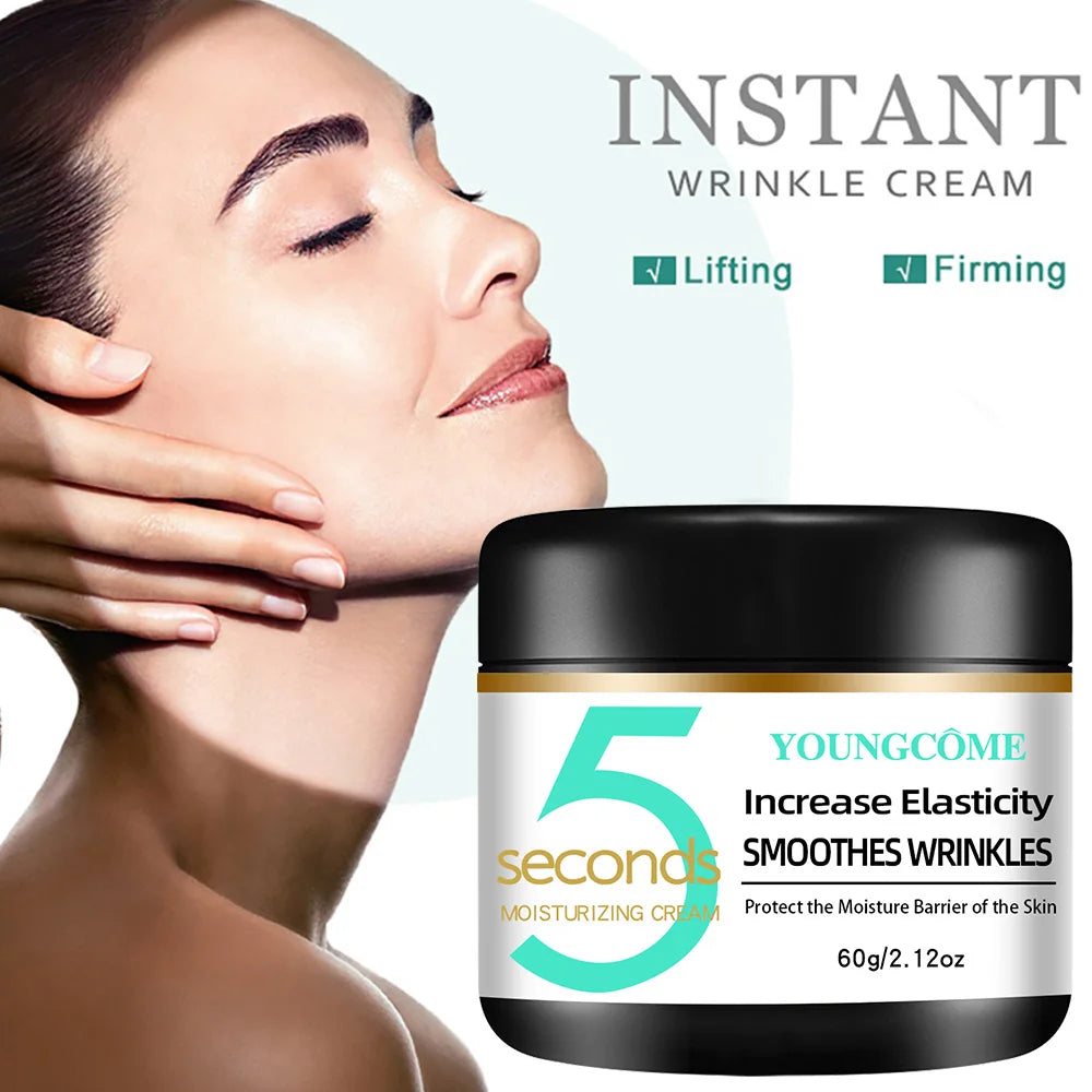 "Anti-Wrinkle Magic Cream – Retinol & Collagen Infused, 5S Fast Absorbing for Plumper Skin, Fine Lines Reduction 30G/60G" Peaceful Pleasures Health and Wellness