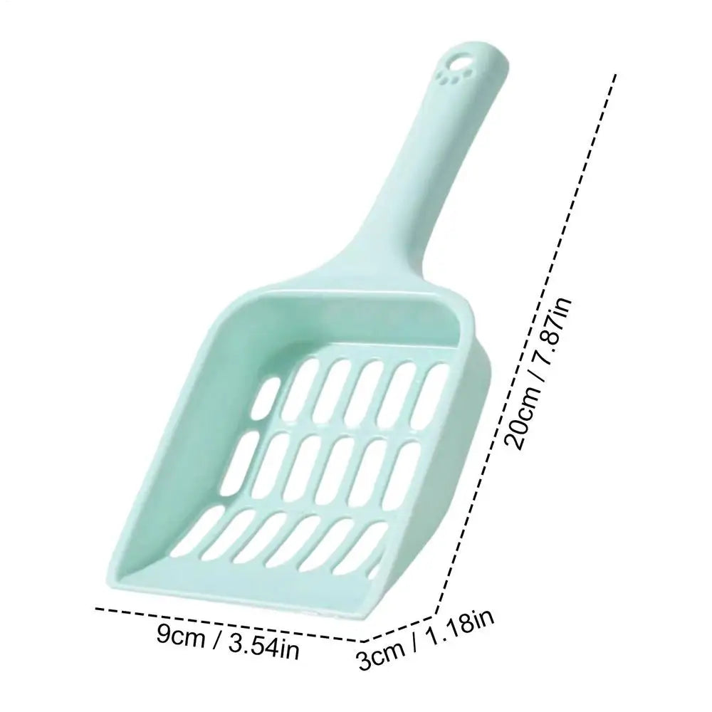 Cat Litter Scoop – Candy Color Sifting Shovel & Ergonomic Handle