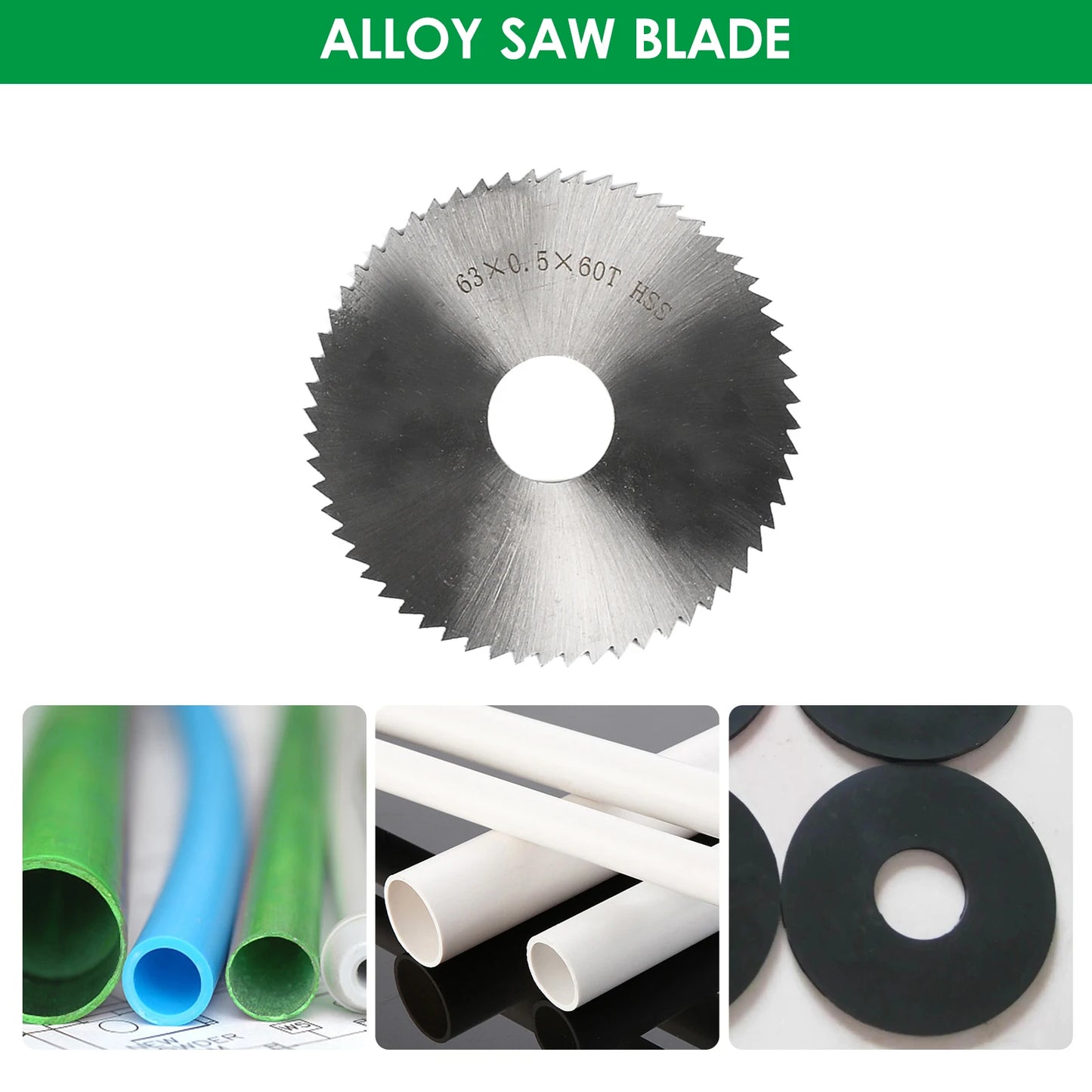 2.5inch Circular Saw Alloy Saw Blade Diameter 63mm HSS Saw Blade Emery Saw Blade Resin Saw Blade Electric Saw Blade Power Tools Peaceful Pleasures Health and Wellness