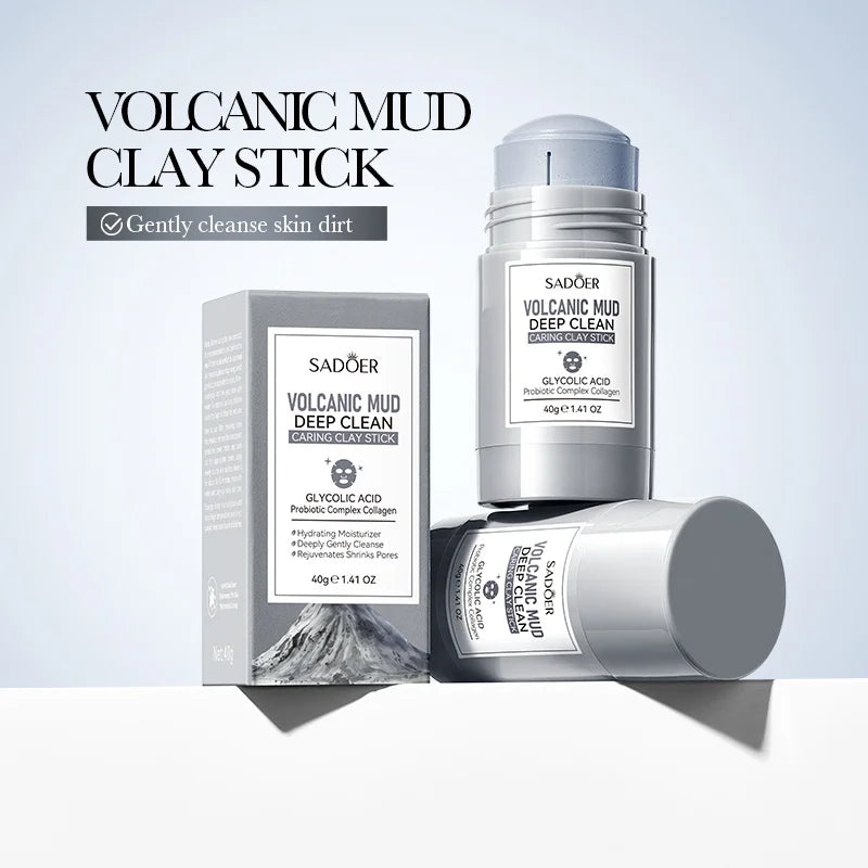 SADOER Volcanic Mud Clay Mask Stick | Pores & Blackheads